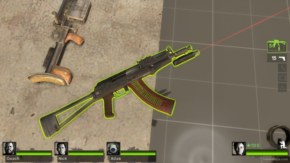 Metro AKS-74U carbine