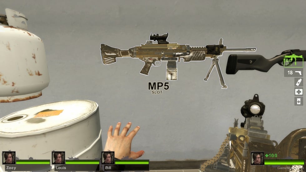 MG4 General Purpose Machine gun with ACOG&anpeq-15 (MP5N) [request]