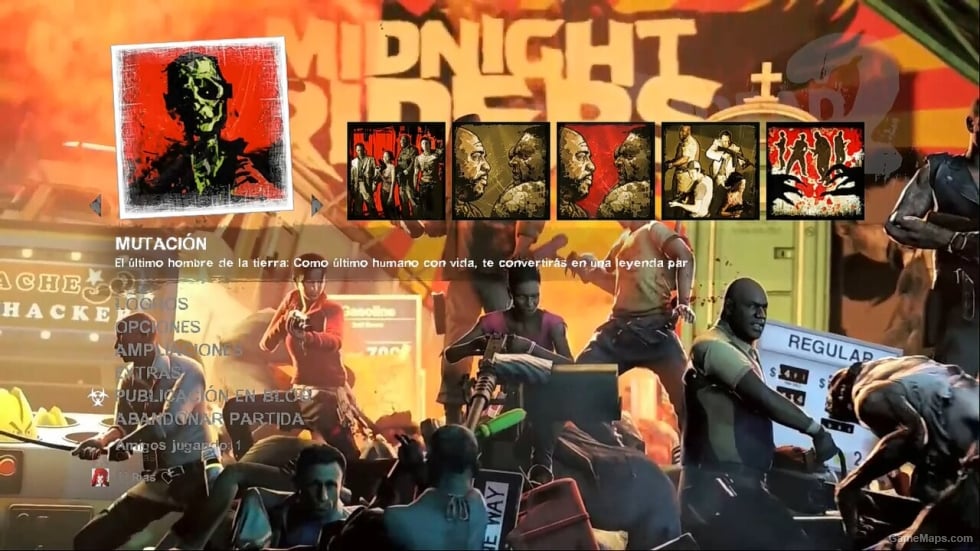 Midnight Power Menu Background