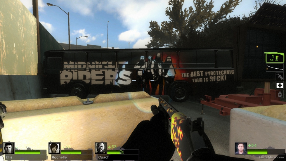 Midnight Rider tour bus