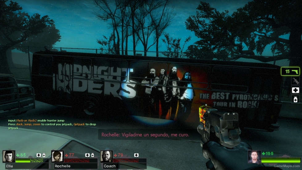 Midnight Rider tour bus