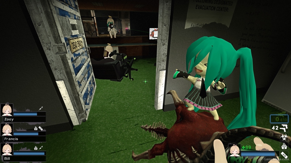 Miku fufu gun (M16A2)