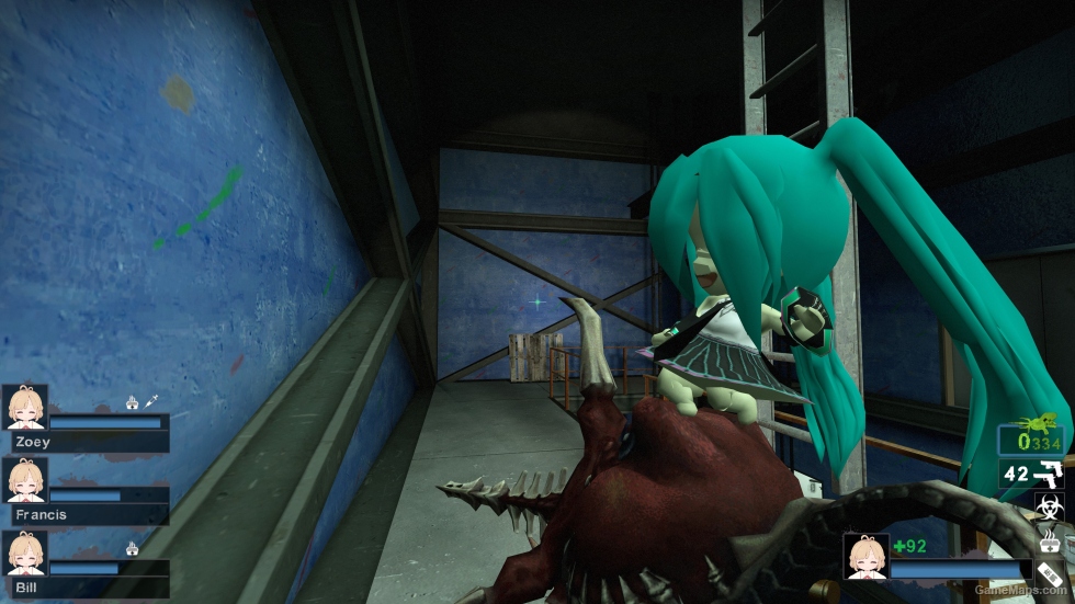 Miku fufu gun (M16A2)