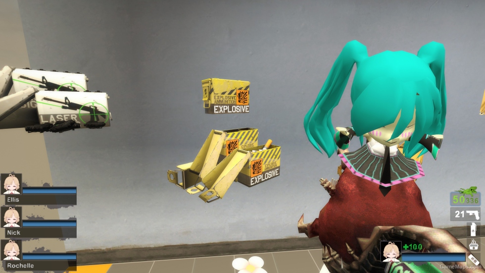 Miku fufu gun (M16A2)