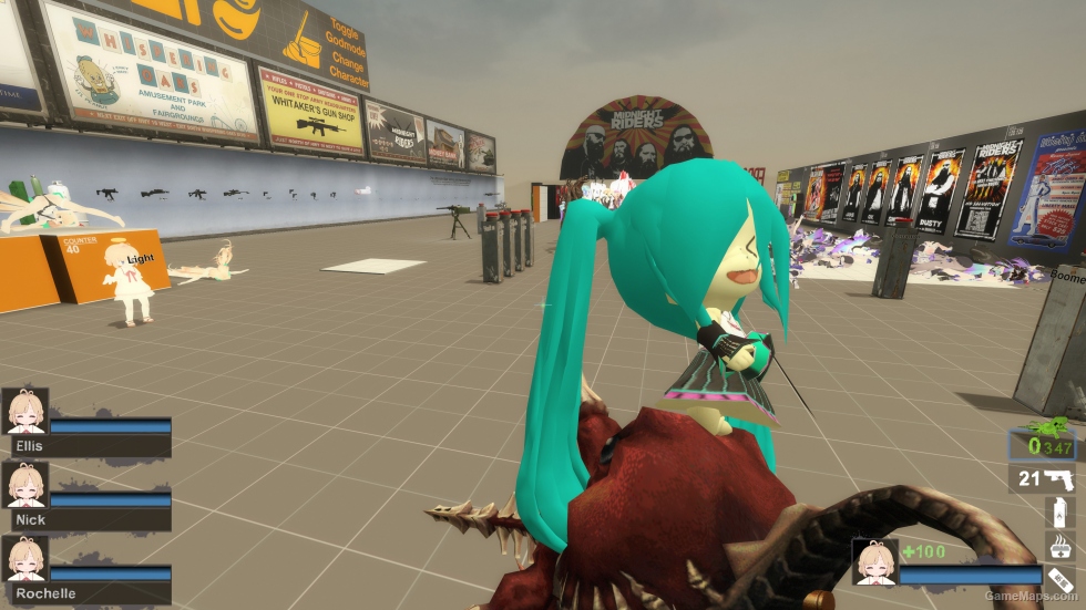 Miku fufu gun (M16A2)