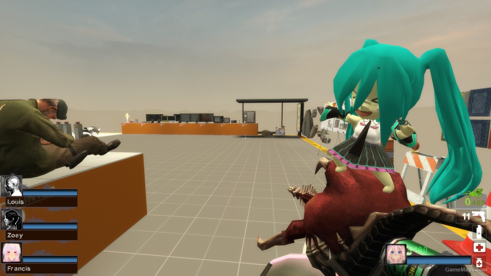 Miku fufu gun (scar) [Sound fix Ver]