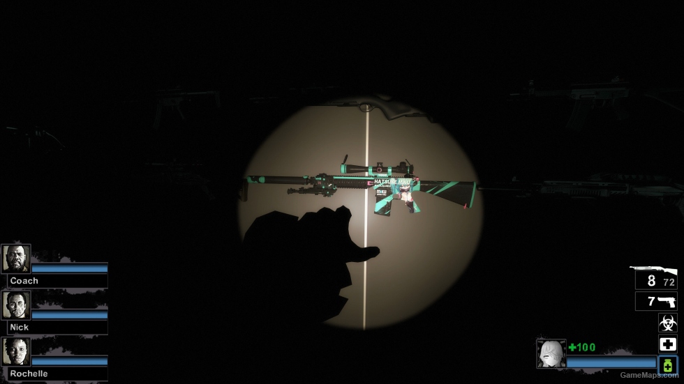 Miku M110 SASS (Military Sniper) [Sound fix Ver]