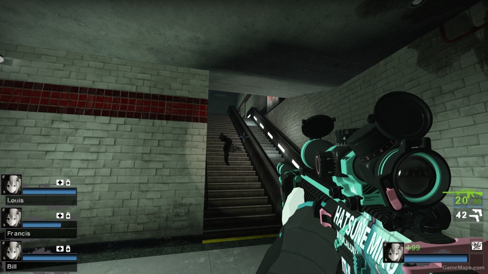 Miku M110 SASS (Military Sniper) [Sound fix Ver]