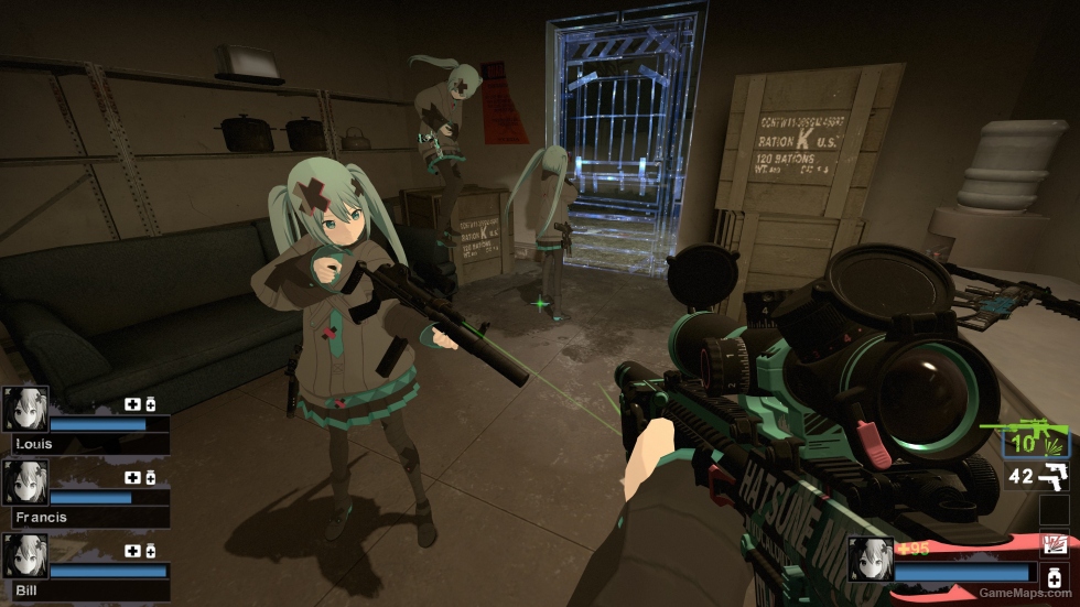 Miku M110 SASS (Military Sniper) [Sound fix Ver]