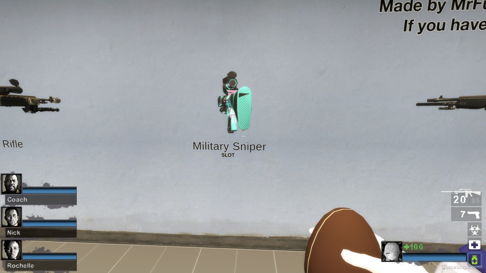 Miku M110 SASS (Military Sniper) [Sound fix Ver]