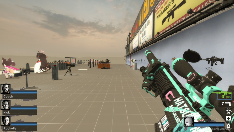 Miku M110 SASS (Military Sniper) [Sound fix Ver]