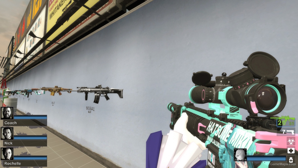 Miku M110 SASS (Military Sniper) [Sound fix Ver]