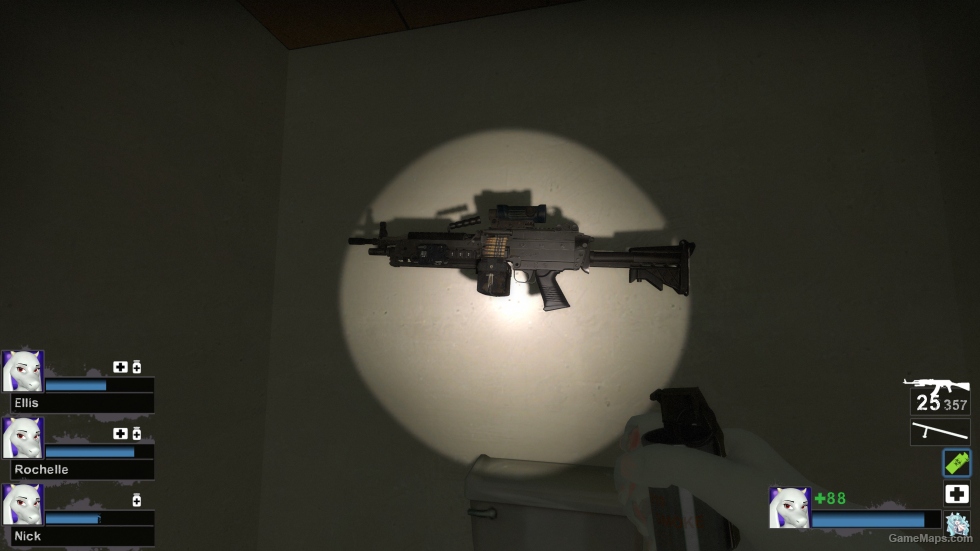 Military M249 (M60) [Sound fix Ver] (request)