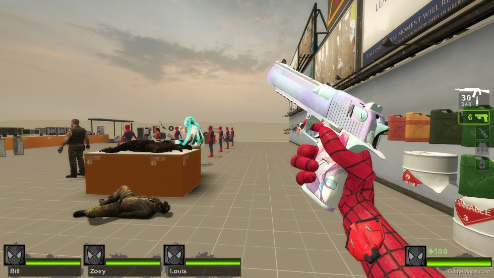 Minato Aqua skin for CSGO Desert Eagle - Magnum (request)