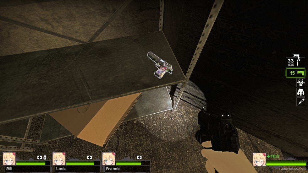 Minato Aqua skin for CSGO Desert Eagle - Magnum (request)