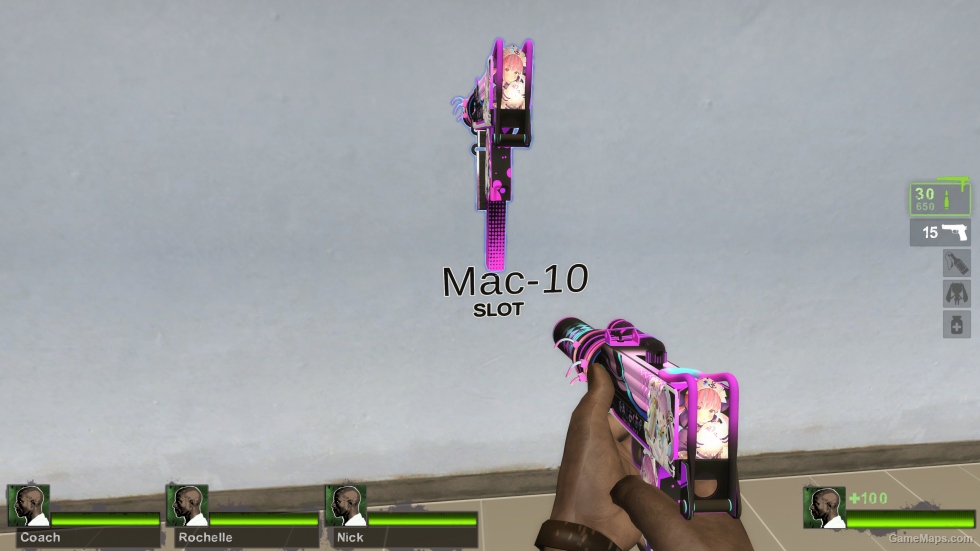 Minato Aqua skin for MAC-10 (request)