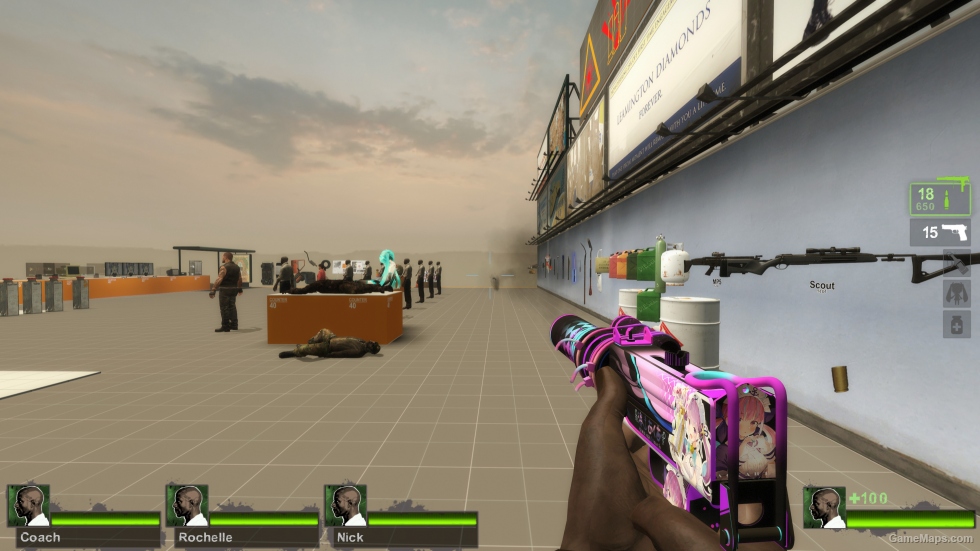Minato Aqua skin for MAC-10 (request)