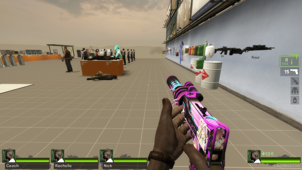 Minato Aqua skin for MAC-10 (request)