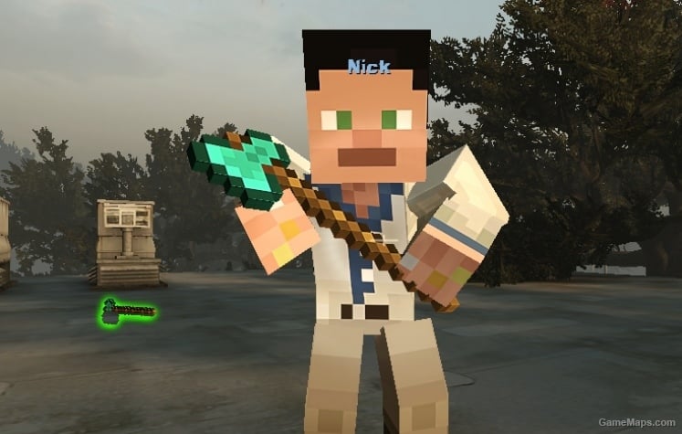 Minecraft Melee Weapons (Left 4 Dead 2) - GameMaps