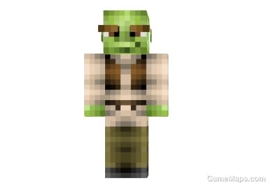 Minecraft Shrek skin! (Coach)