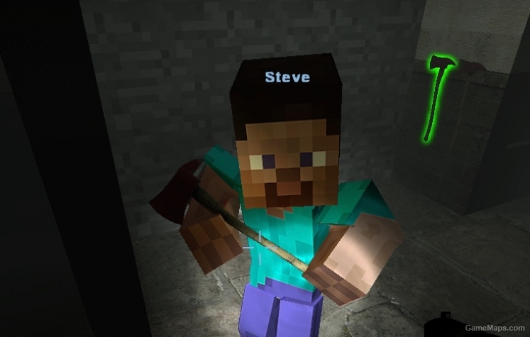 Minecraft Steve (Coach) (Left 4 Dead 2) - GameMaps