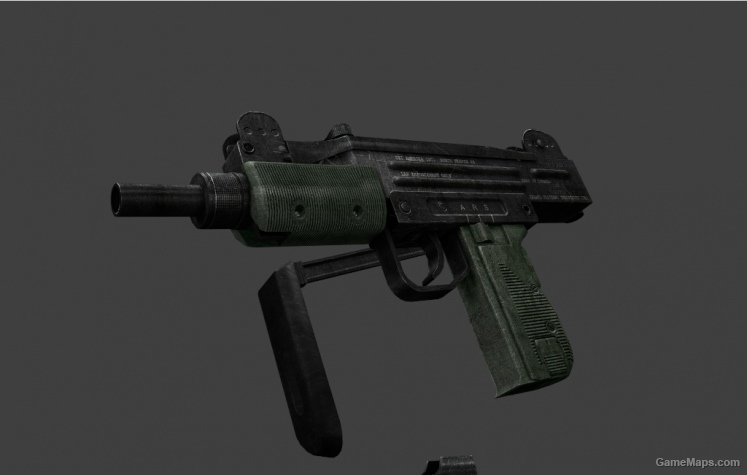 Mini UZI Green Grip