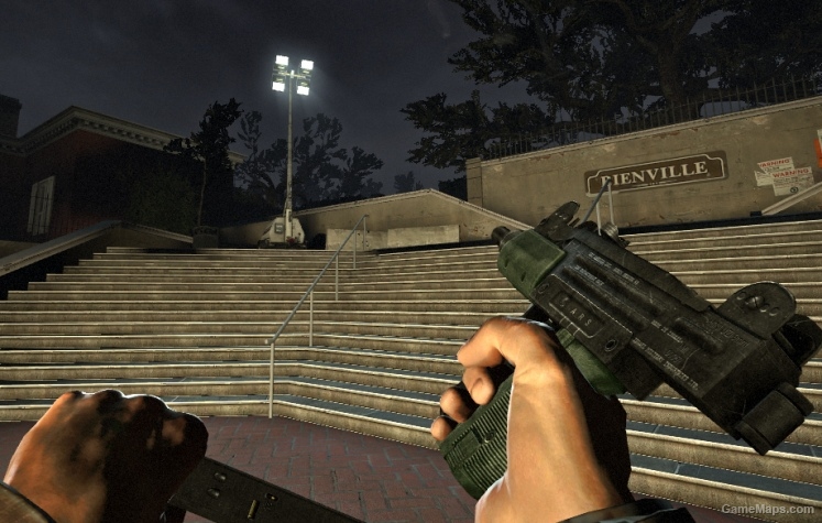 Mini UZI Green Grip