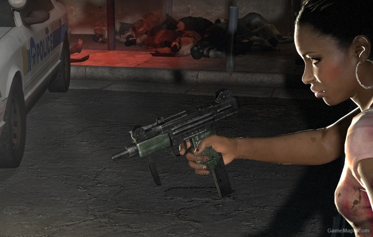 Mini UZI Green Grip