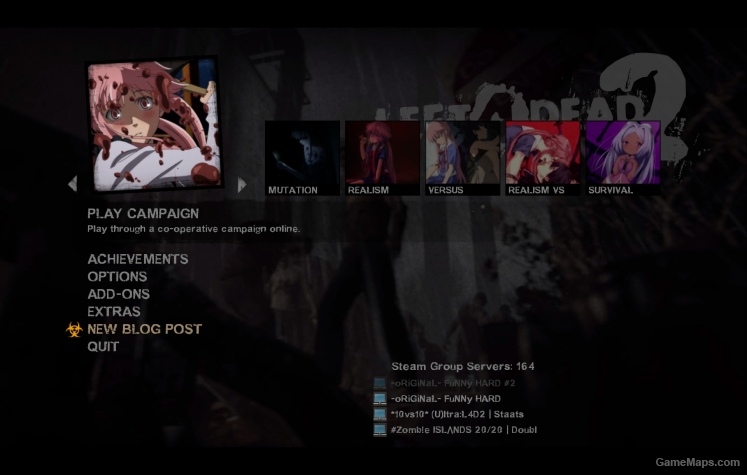 Mirai Nikki Menu Icons