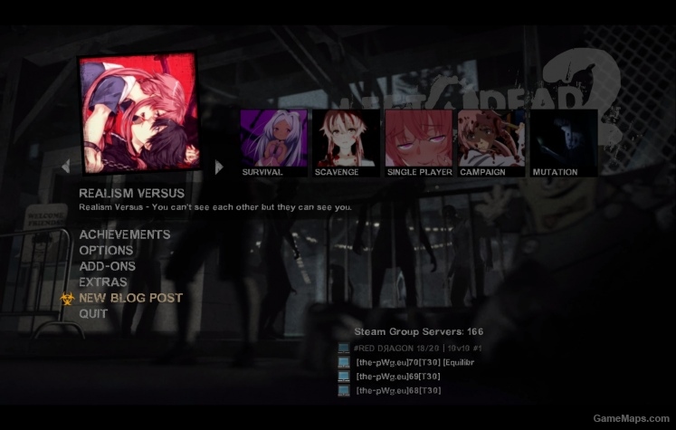 Mirai Nikki Menu Icons