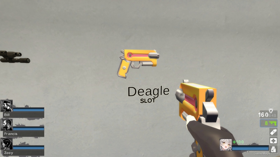Mita's exclusive pistol repleace Magnum (Magnum Pistol) [Sound fix Ver]