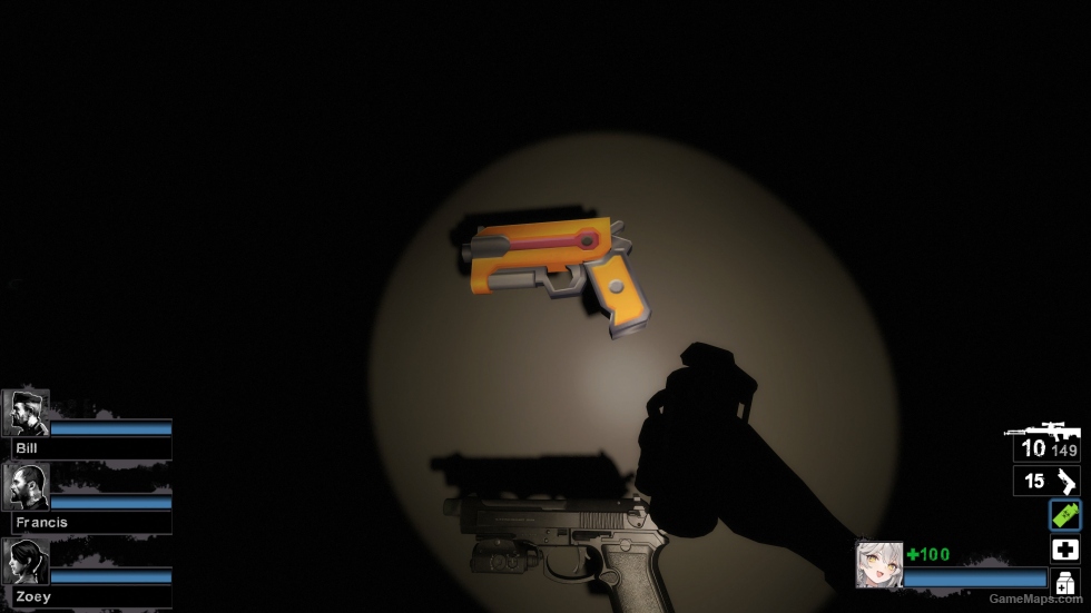 Mita's exclusive pistol repleace Magnum (Magnum Pistol) [Sound fix Ver]