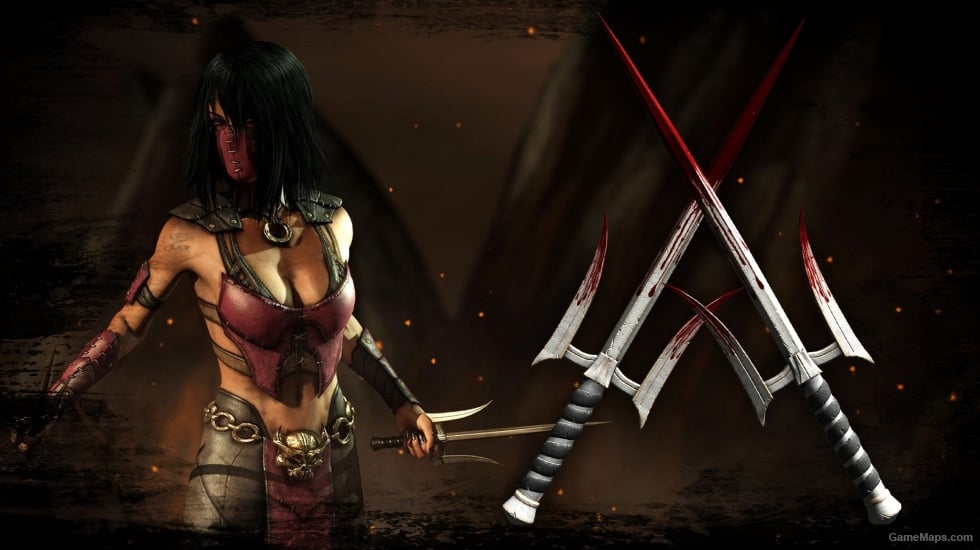 MKx Mileena's Sais For Machete