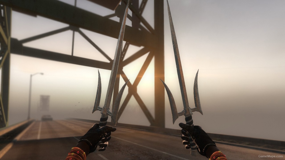 MKx Mileena's Sais For Machete