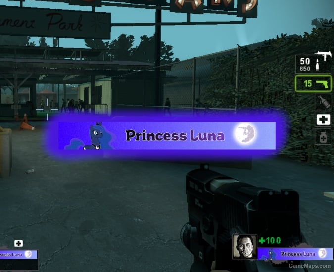 MLP - Luna healthbar