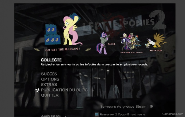 MLP : FIM main menu mod En/Fr
