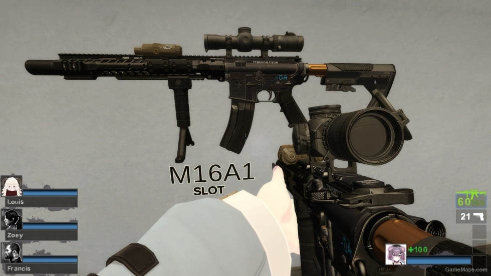 Modern Warfare 2019 M4A1 Custom Blueprint - Skyline v2 (M16A2)