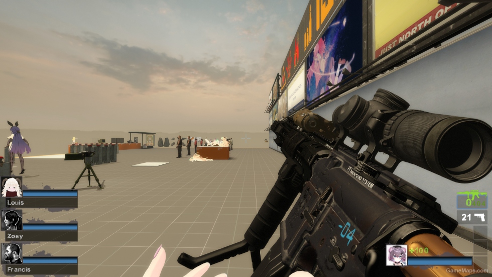 Modern Warfare 2019 M4A1 Custom Blueprint - Skyline v2 (M16A2)