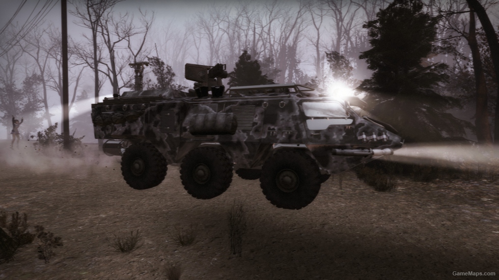 Modernized APC with Animated Gun (10 RNG) v3 (m2 Browning Custom sound)