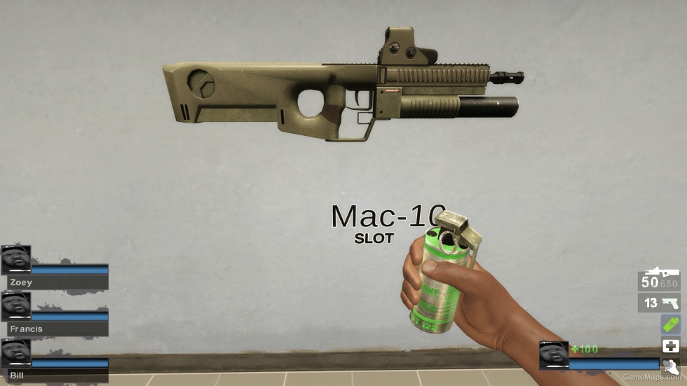 Modular Rifle-Caseless MAC10 [request]