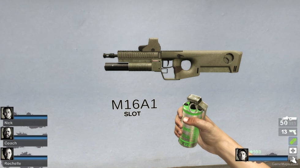 Modular Rifle-Caseless v4 (M16A2)