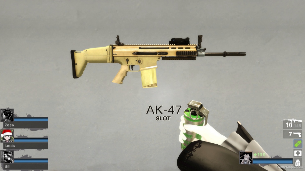 MOHW_SCAR H(replace AK47) [Sound fix Ver,request]