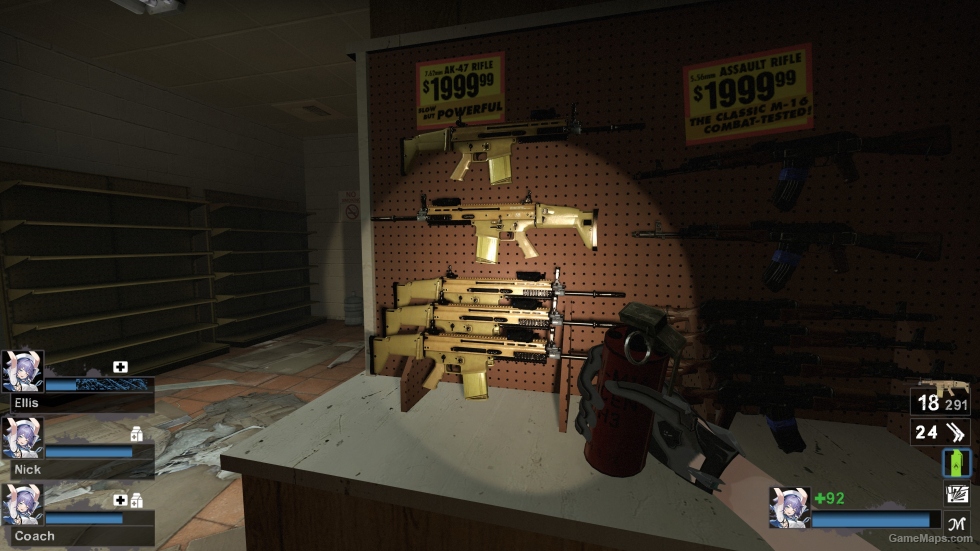 MOHW_SCAR H(replace AK47) [Sound fix Ver,request]