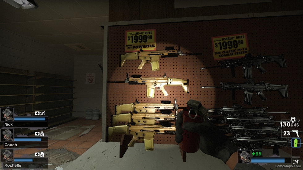 MOHW_SCAR H(replace AK47) [Sound fix Ver,request]