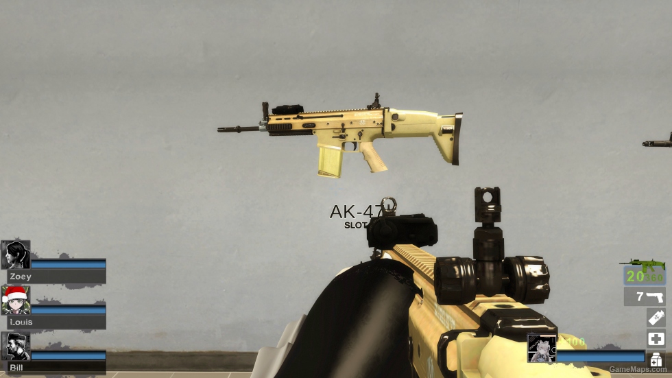 MOHW_SCAR H(replace AK47) [Sound fix Ver,request]
