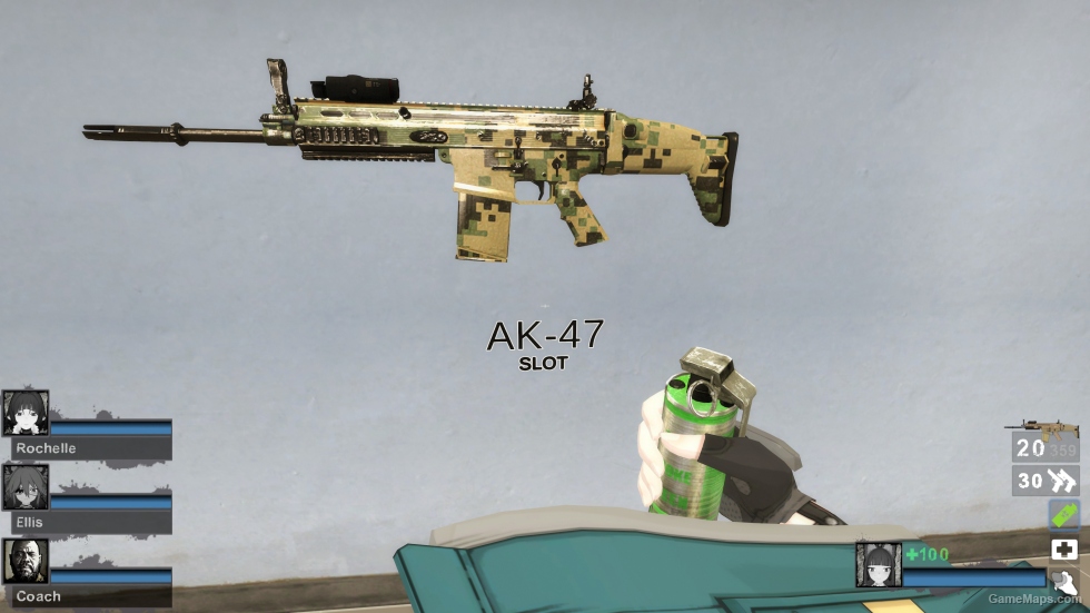 MOHW_SCAR H wartorn (AK47,AKM) [Sound fix Ver]