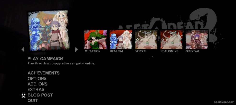 Monster Girl Quest menu icons Ilias version