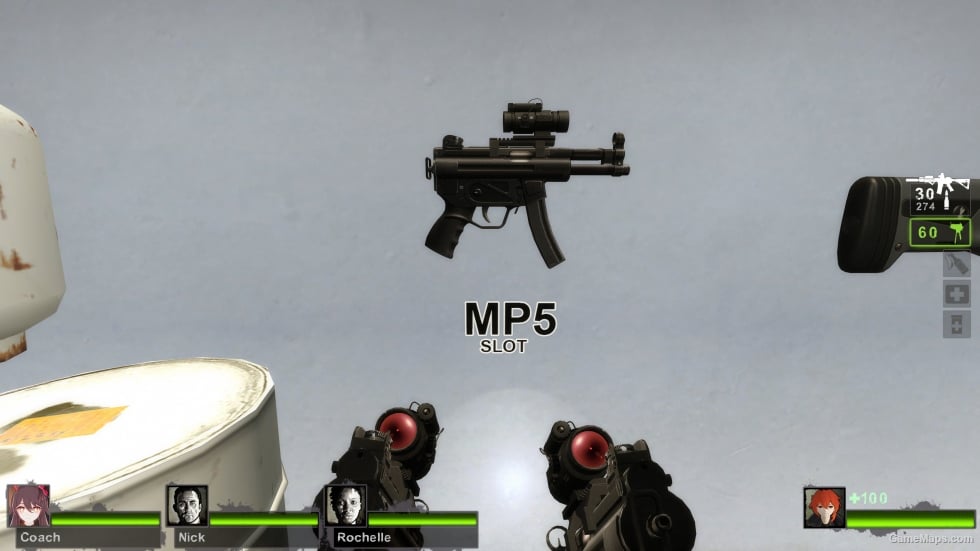 Morpheus's MP5K's[MP5N] (request) - secondary slot version