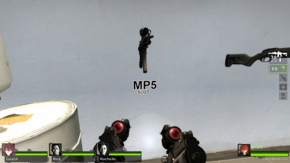 Morpheus's MP5K's[MP5N] (request) - secondary slot version