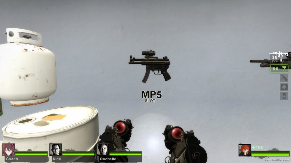 Morpheus's MP5K's[MP5N] (request) - secondary slot version